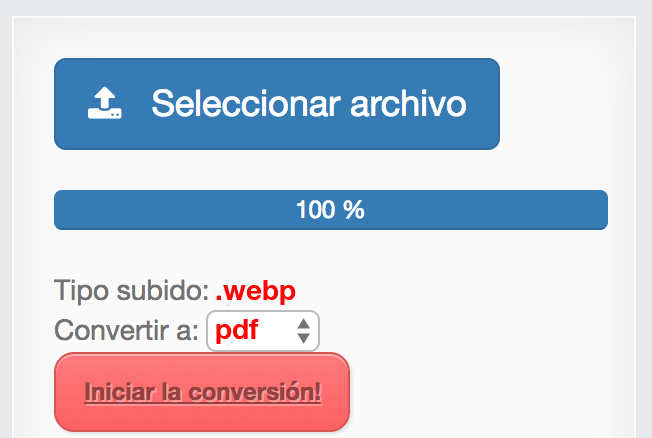 Comment convertir WEBP en PDF en ligne